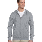 Adult 8 oz. NuBlend® Fleece Full-Zip Hooded Sweatshirt