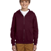 Youth NuBlend® Fleece Full-Zip Hooded Sweatshirt