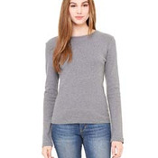 Ladies' Stretch Rib Long-Sleeve T-Shirt