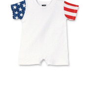 Infant Stars & Stripes T-Romper