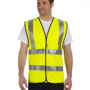 Premium Solid Dual Stripe Vest, Class 2