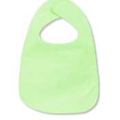 Infant Certified Organic Cotton Baby Rib 2-Ply Snap Bib