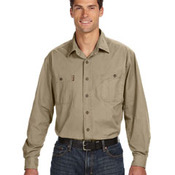 Men's Long-Sleeve Brick Workshirt