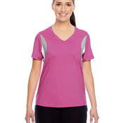 Ladies' Short-Sleeve Athletic V-Neck Tournament Jersey