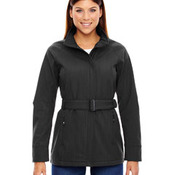 Ladies' Skyscape Three-Layer Textured Two-Tone Soft Shell Jacket